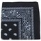 Qraftsy 250 Pack Polyester Paisley Bandanas Bulk Lot Fashion Accessories
